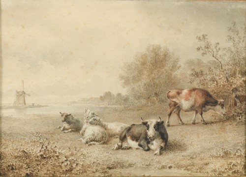 Lot 484 - Jan Bedijs Tom (Dutch, 1814-1899)