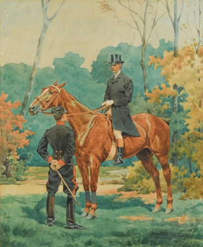 Lot 526 - Jean-Baptiste Édouard Detaille (French, 1848-1912)