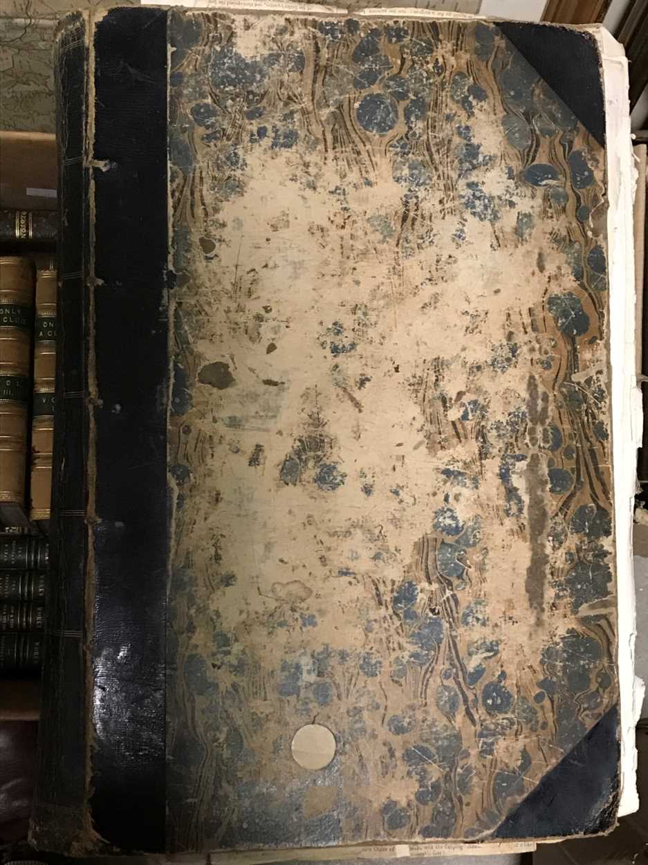 Lot 459 - A large scrap album
