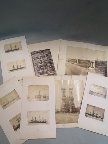 Lot 423 - Photographs, 19th century.