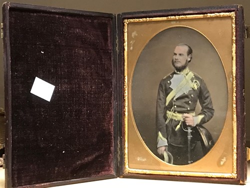 Lot 418 - A Victorian cased Ambrotype