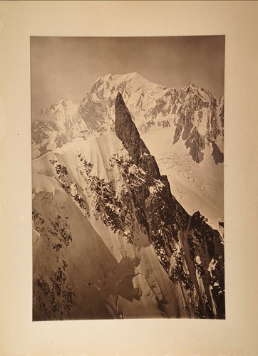 Lot 421 - A large photograph, probably Mont Blanc