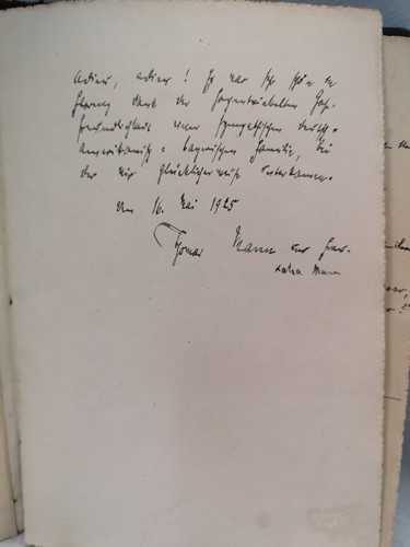 Lot 453 - MANN (Thomas)