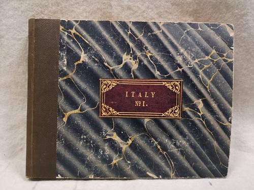Lot 468 - A 19th Century Grand Tour album