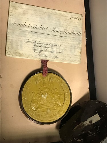 Lot 474 - A Victorian Grant of Patent