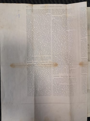 Lot 48 - Captain George Harnage and the Hurricane of St. Thomas’s Harbour, West Indies 1819