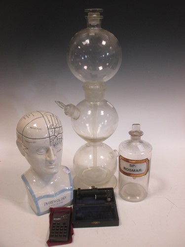 Lot 73 - Laboratory glass flask, reproduction...
