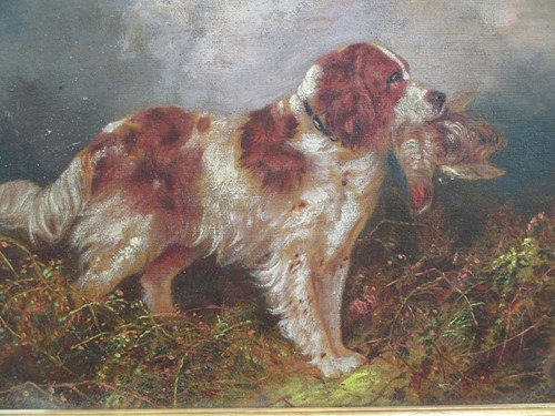 Lot 427 - English School, 19th Century, A Springer...