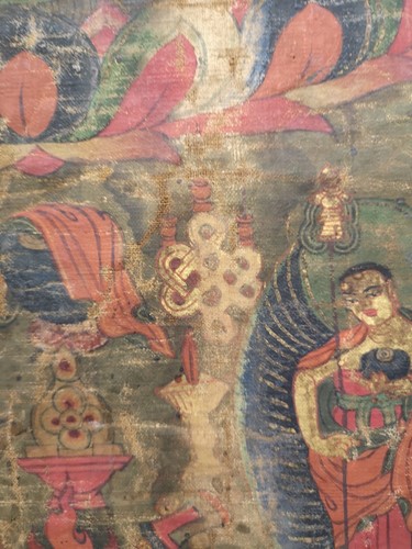 Lot 385 - A Tibetan Thangka, 19th century