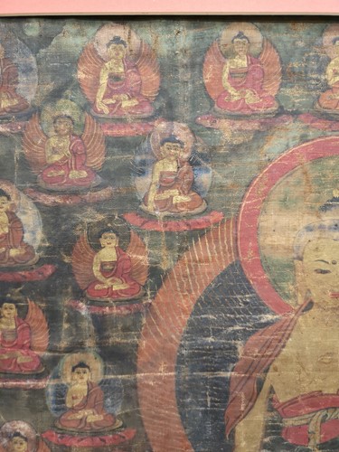 Lot 385 - A Tibetan Thangka, 19th century