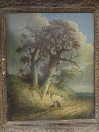 Lot 281 - Norwich School, 19th Century, Travellers...