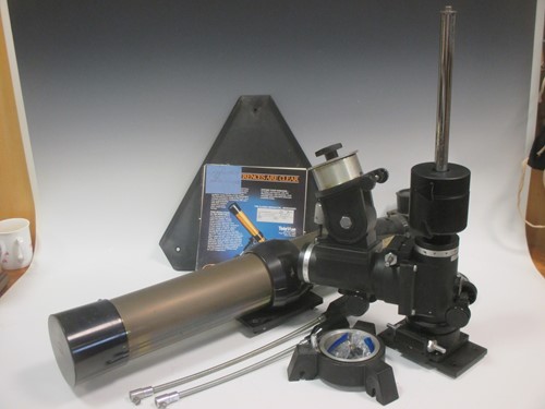 Lot 166 - A 1960s Tocovvo telescope with accessories and...
