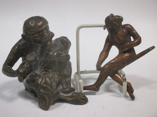 Lot 137 - A Berman type early 20th century bronze of a...