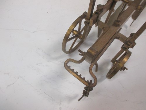 Lot 165 - A 1950's model of a plough