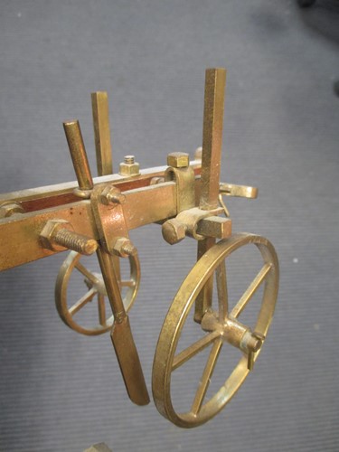 Lot 165 - A 1950's model of a plough