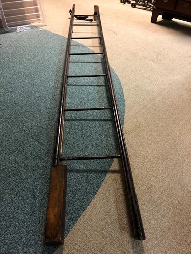 Lot 1002 - A rare World War I trench ladder