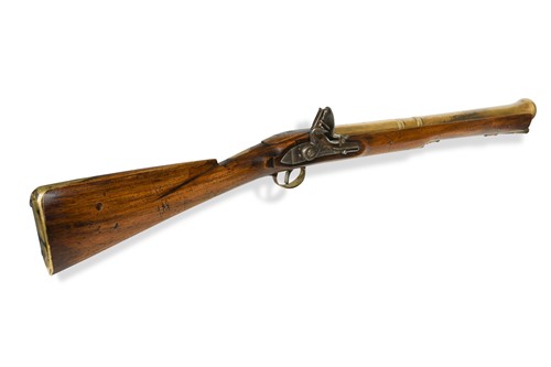 Lot 762 - A flintlock blunderbuss
