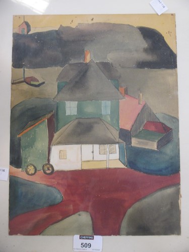 Lot 509 - A collection of mostly 19th and 20th century drawings and watercolours