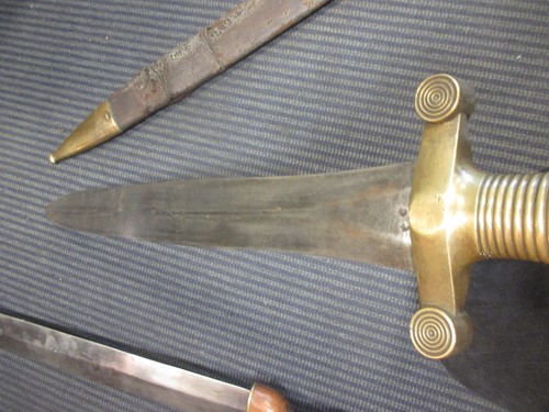 Lot 155 - A Victorian bandsman sword of Gladius type and...
