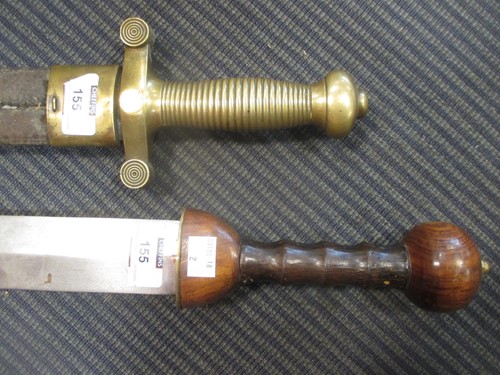Lot 155 - A Victorian bandsman sword of Gladius type and...