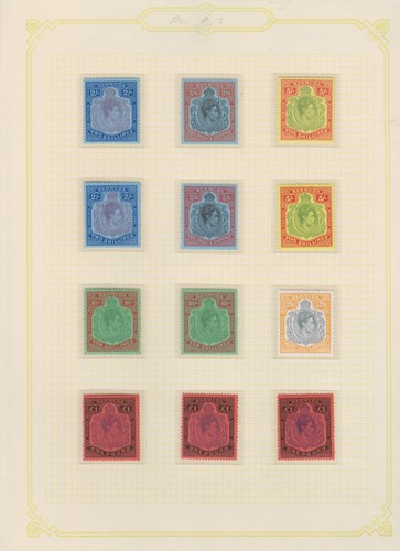 Lot 14 - Bermuda: An Unmounted Mint Collection (UMM). Noted ‘Key Type’