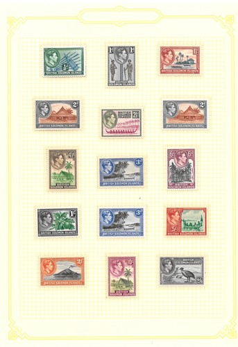 Lot 18 - British Solomon Islands: An Unmounted Mint Collection (UMM)