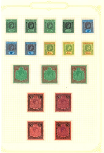 Lot 43 - Leeward Islands: An Unmounted Mint Collection (UMM)