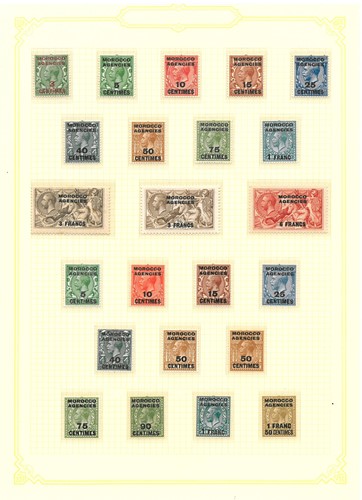 Lot 49 - Morocco Agencies: An Unmounted Mint Collection (UMM)