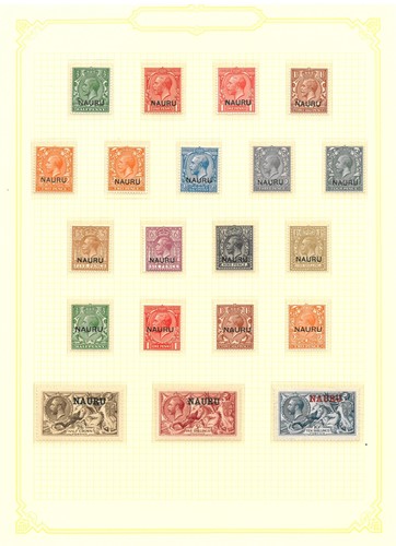 Lot 50 - Nauru: An Unmounted Mint Collection (UMM)