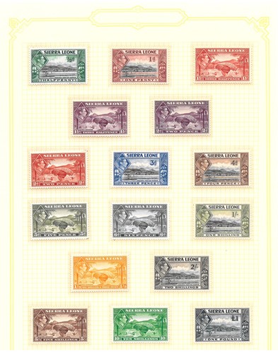 Lot 70 - Sierra Leone: An Unmounted Mint Collection (UMM)