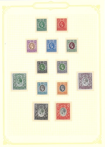 Lot 72 - Somaliland Protectorate: An Unmounted Mint Collection (UMM)