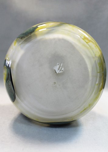 Lot 15 - Sam Herman (born 1936) for Val St Lambert, a large glass vase