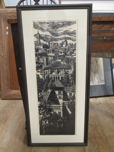 Lot 261 - Rome, print, 19 / 30, 61 x 21cm