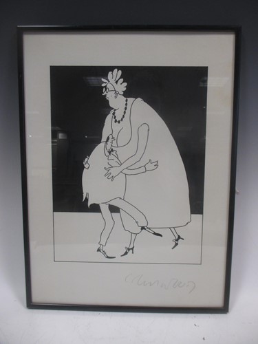 Lot 472 - Brian Grimwood, illustration for the Times,...