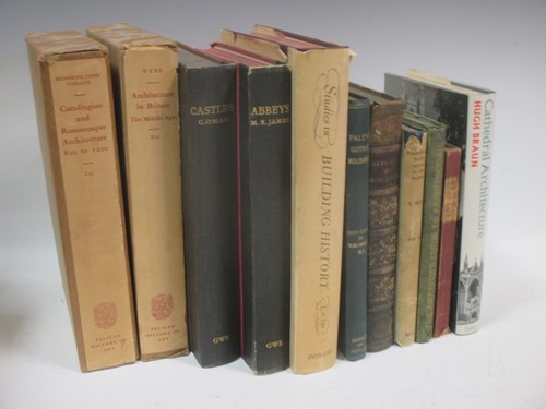 Lot 769 - A small collection of books on architecture...