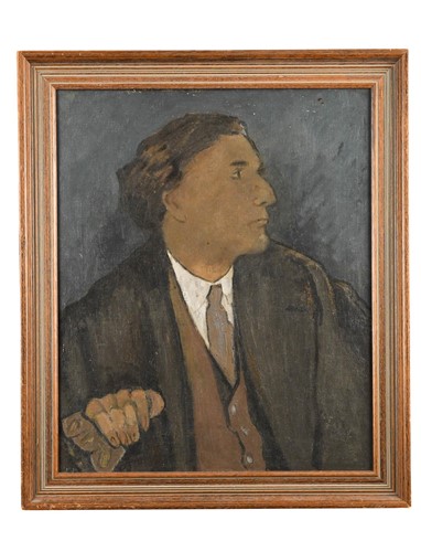 Lot 486 - R Russell (British, 20th Century) - Portrait...