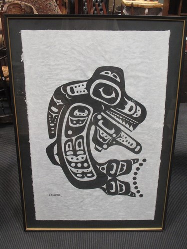 Lot 487 - Charles.B Greul (Canadian, b 1923), print of a...