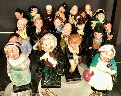 Lot 74 - A collection of 25 Royal Doulton Charles...