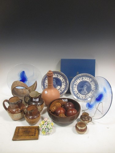 Lot 88 - Various Doulton stoneware jugs, etc