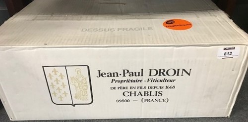 Lot 812 - Chablis 2000, Grand Cru, Grenouilles Domaine J....