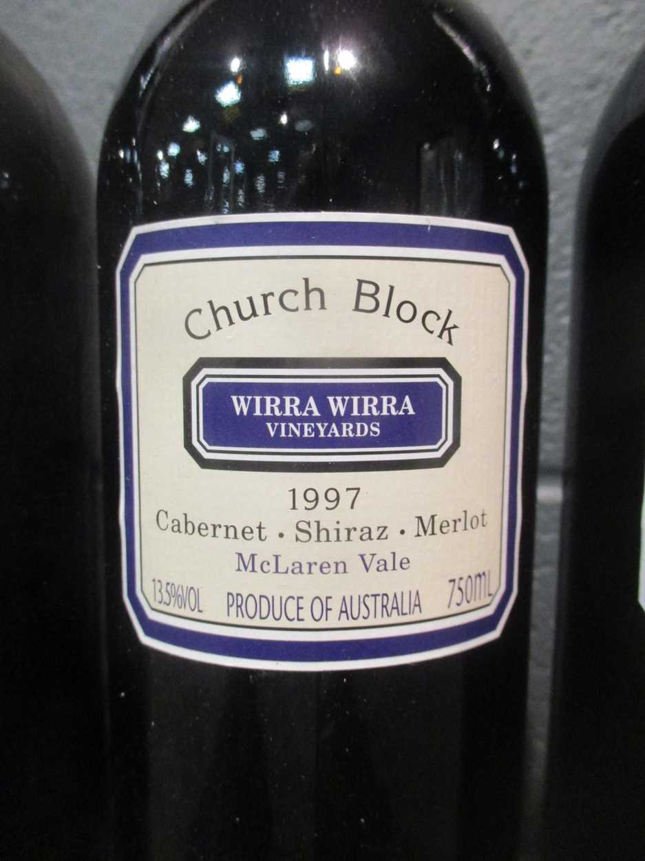Lot 818 - Wirra Wirra Church Block 1997, 12 bottles