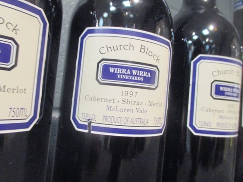 Lot 818 - Wirra Wirra Church Block 1997, 12 bottles