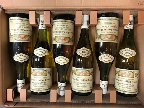 Lot 825 - Macon Grevilly Les Genevrieres 1996, Guillot...