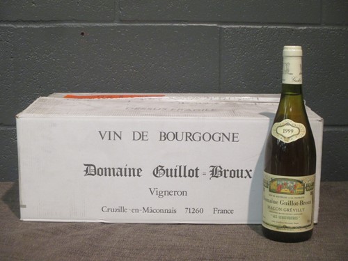 Lot 830 - Macon Grevilly Les Genevrieres 1999, Guillot...