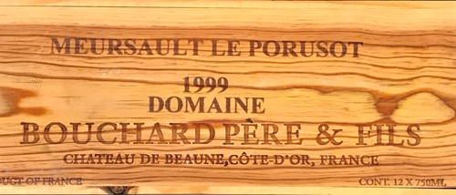 Lot 833 - Meursault 1er Cru 1999 Le Porusot, Bouchard...