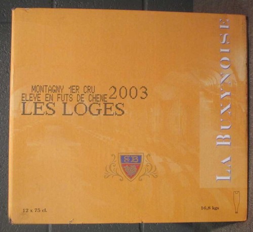 Lot 835 - Montagny 1er Cru Les Loges Vieilles Vignes...