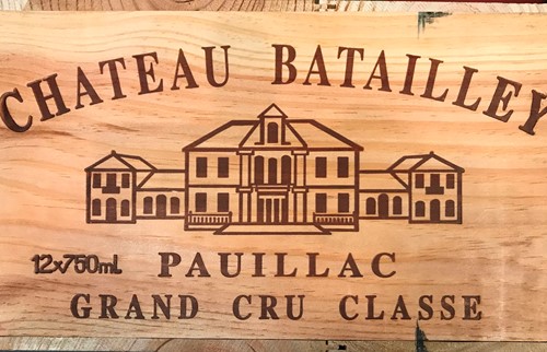 Lot 756 - Chateau Batailley, Paulliac 5eme Cru 1999, 12...