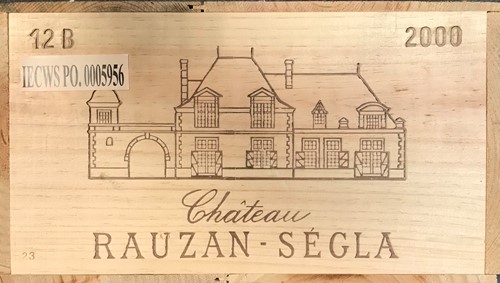 Lot 759 - Chateau Rauzan-Segla, Margaux 2me Cru 2000, 12...