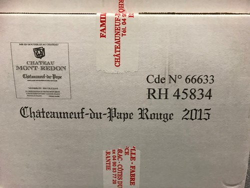 Lot 767 - Chateauneuf-du-Pape 2015, Chateau Mont Redon,...