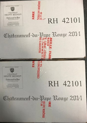 Lot 769 - Chateauneuf-du-Pape 2014, Chateau Mont Redon,...